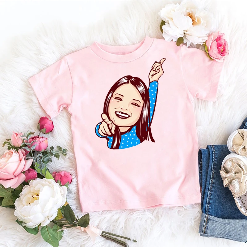 Kawaii Me Contro Te Children's Print Graphic T-Shirt – Short Sleeve Kids' Top