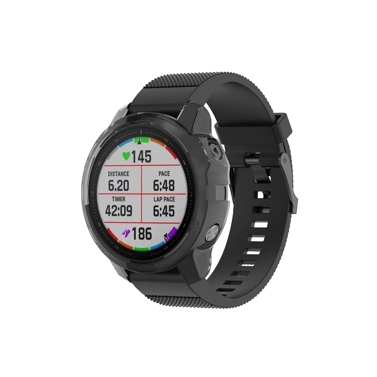 Модный Силиконовый противоударный защитный чехол для Garmin fenix 6 6x 6s прозрачный мягкий ТПУ защитный чехол