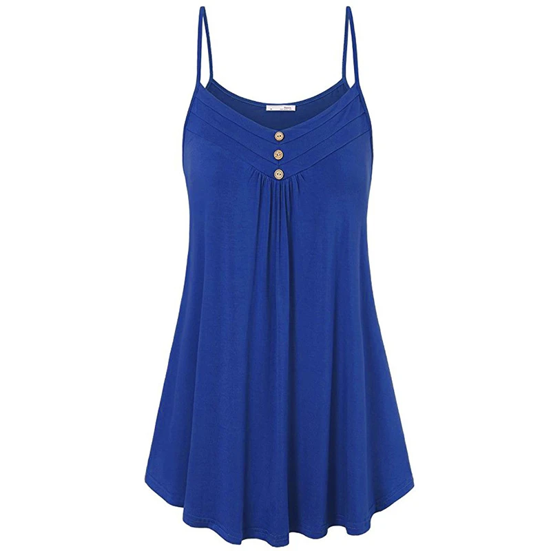 

Women's Autumn And Summer Fashion Women's Shirt 2019 Summer New Sleeveless Solid Color Shirt Sexy Casual Loose Strapless Shirt