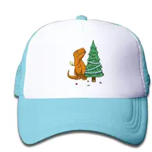 HHNYL сетчатая Кепка для украшения рождественской елки Дальнобойщик шляпы бейсболка s регулируемая для детей
