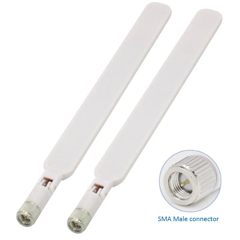 3G 4G Antenna SMA Male For Huawei B593 E5186 B880 B315 B310 B525 B612 698-2700MH LTE Router External Antena 50pcs/set | Мобильные
