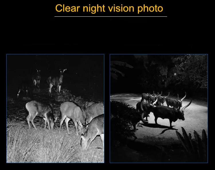 Камера для охоты с ночным видением Mini300, водонепроницаемая камера 12 Мп, 1080 p, камера для фото ловушек, камера для разведения, инфракрасная, со светодиодами, камера для дикой природы s