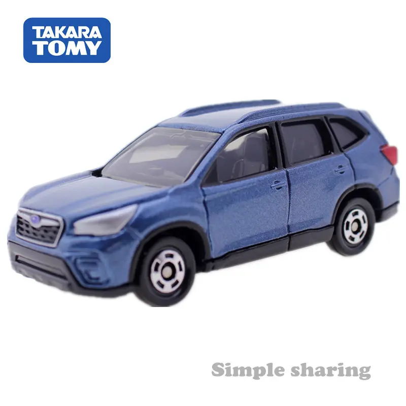 Takara Tomy Tomica#115 Subaru Forester 1/65 литье под давлением Мини авто speedgoed Donkerblauw