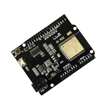 

For Wemos D1 ESP32 ESP-32 WiFi Bluetooth Flash D1 R32 Board Module CH340 CH340G Development Board Compatible with Arduino