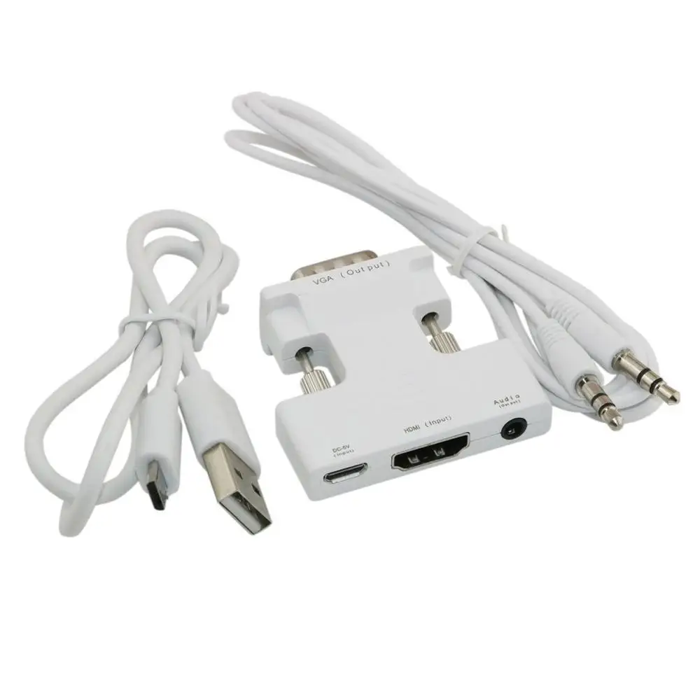 Профессиональный конвертер Мама в папа HDMI адаптер с поддержкой аудиокабеля
