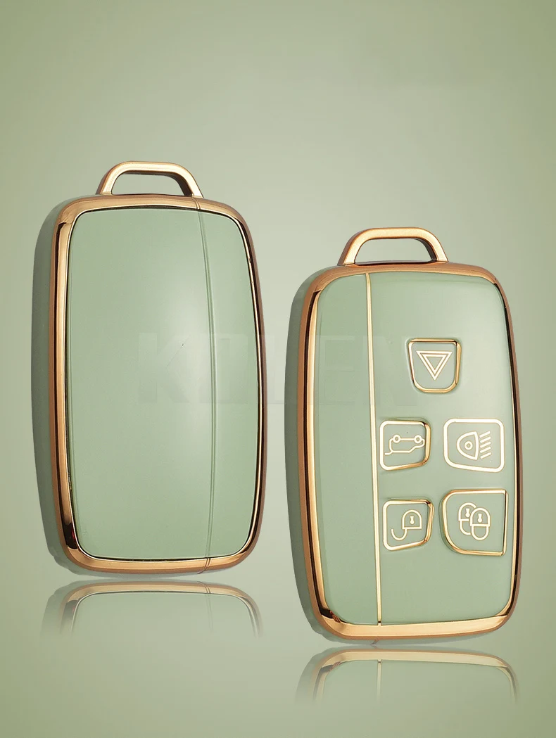 TPU Car Remote Key Case Cover Shell per Land Rover Range Rover Sport Evoque Freelander Velar Discovery 4 Jaguar XE XJ XF Guitar - Hb380d7c289844cda8e10aacf2cc19e6ez