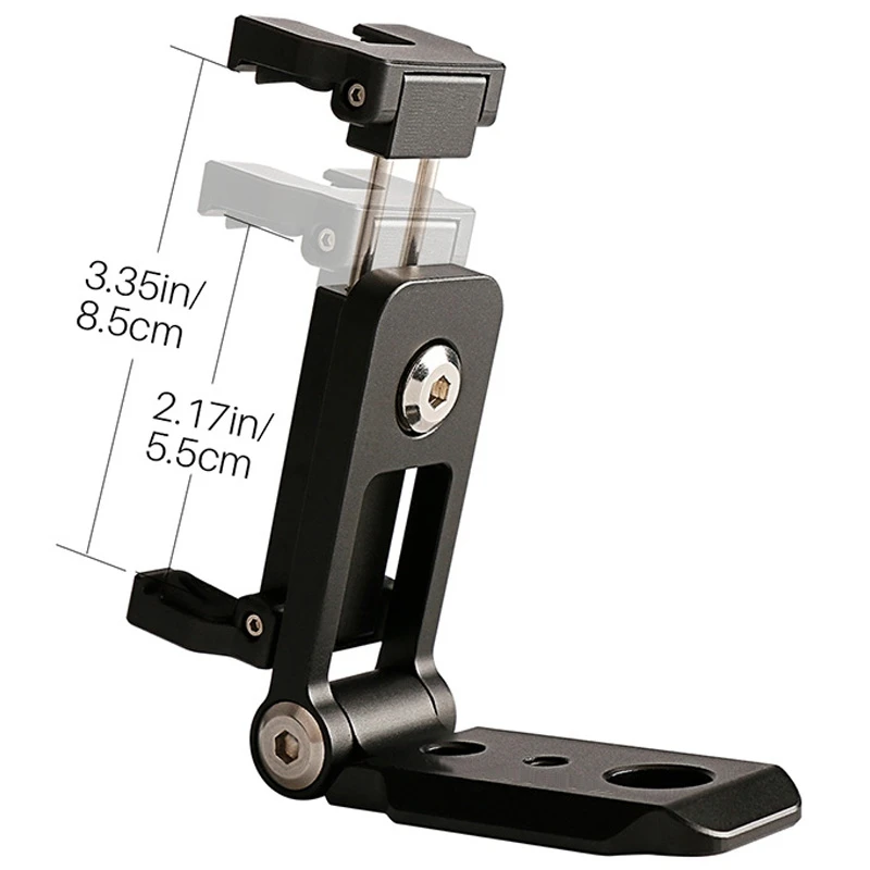 ST 05 складной мини адаптер для крепления штатива телефона вертикальный