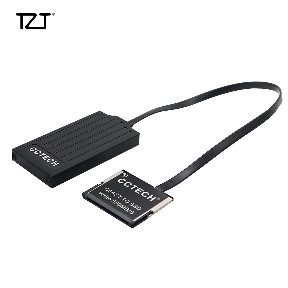  TZT CFAST zu SSD MSATA Karte Adapter Konverter für CANON URSA Mini 1DX II XC10 Z CAM E2 4K