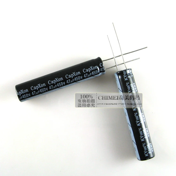 

Free Delivery. 47 uf electrolytic capacitor 450 v volume 10 x50mm LCD TV LED capacitor