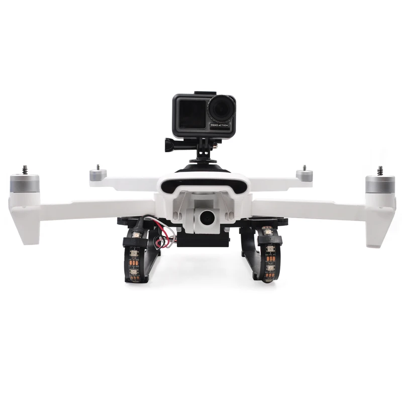 Светодиодный комплект расширенного шасси для XIAOMI Fimi X8 SE Drone аксессуары адаптер для экшн-камеры