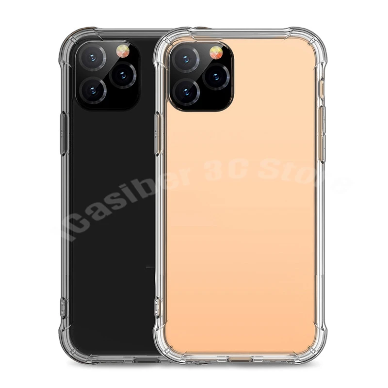 100 прозрачный чехол для Fundas iPhone 11 Xs Max X 7 8 6 Plus, противоударный роскошный мягкий чехол для iPhone 11 Pro Max, чехол для телефона