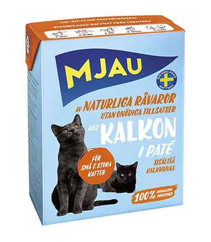 

MJAU MJAU PATE TURKEY for cats and kittens pate turkey 380g
