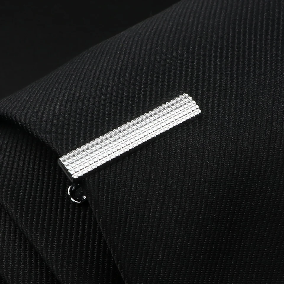 Pisa Corbata Para Hombre, Vintage, Con Clip De Corbata, Hebilla De Cadena, Cadena De Corbata De Metal, Joyeru00eda, Banquetes De Negocios, Boda, Accesorios Formales Para Corbatas, Metal Pisa Corbatas