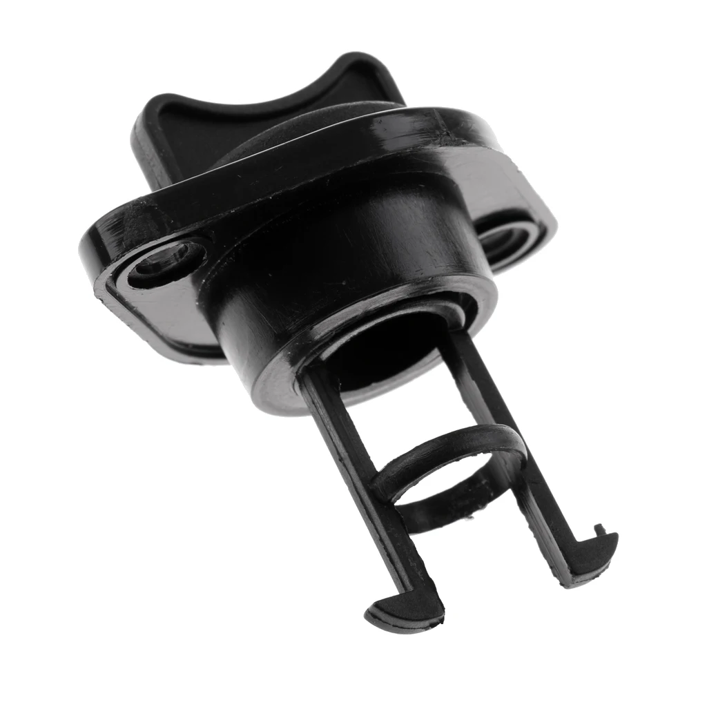 Kayak Plugs Hull Drain Plug for Marine Boat Yacht Canoe Black Nylon 1 inch 25mm Diameter