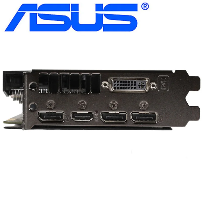 Видеокарта ASUS GTX960 4 Гб 128 бит GDDR5 видеокарта для nVIDIA Geforce GTX 960 4G HDMI DVI б/у|Графические