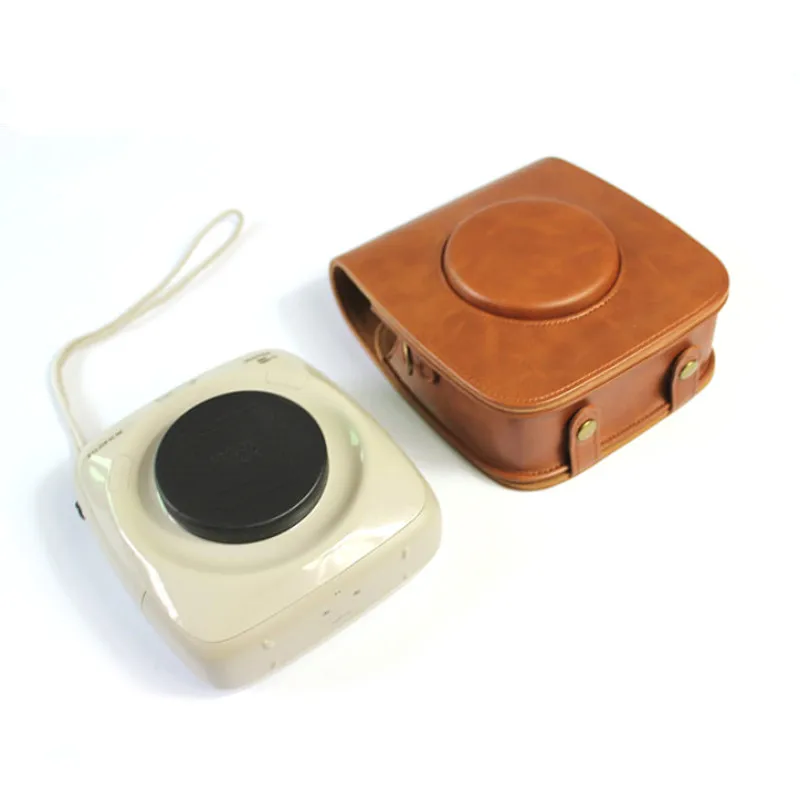 Для FUJIFILM Instax квадратная SQ20 сумка для камеры чехол из искусственной кожи винтажный плечевой ремень чехол для камеры защитный чехол для переноски