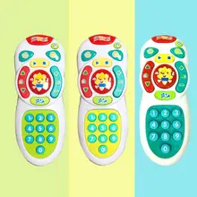 Детский Электрический свет музыка умный мобильный телефон пульт дистанционного управления обучающая игрушка электрические цифры обучающая игрушка для младенца стоп плач