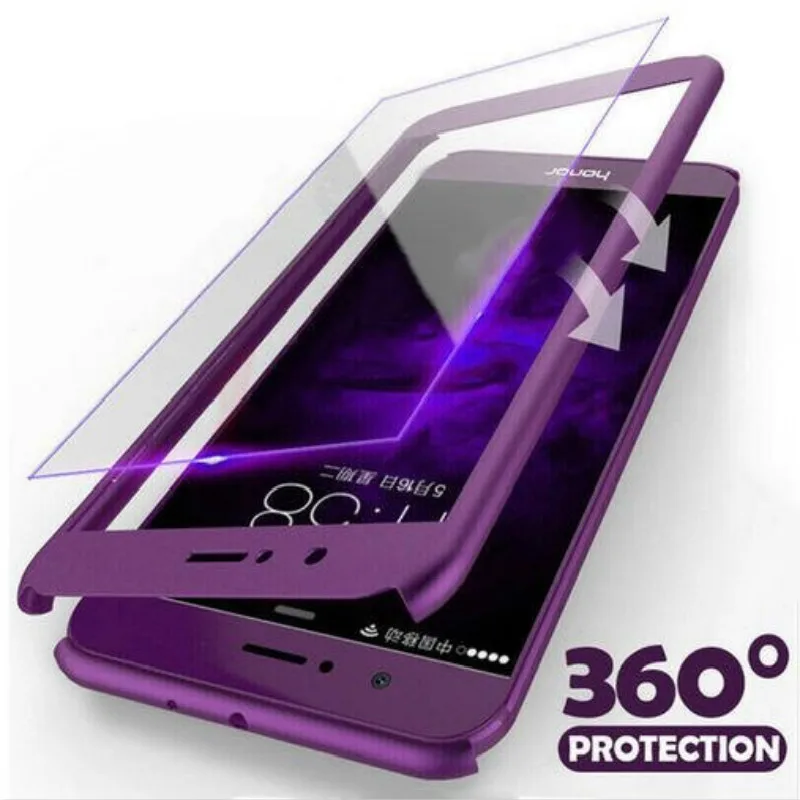 

360 Full Protection Cover Case For Samsung Galaxy A70 A60 A50 A30 M20 A8 A6 J4 J6 Plus A750 2018 S9 S8 S10 Plus S7 Edge Note 9 8