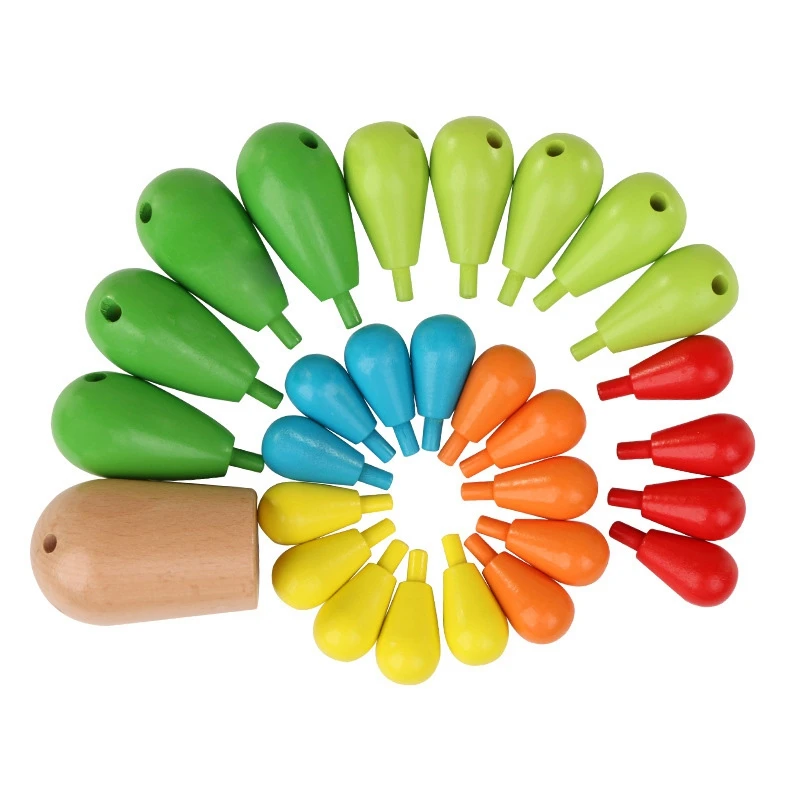 Деревянный конструктор кактус, набор строительных блоков, игровой набор для детей, девочек и мальчиков, развивающие игрушки, сделай сам, креативная деревянная игрушка для детей