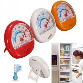 

1pcs Refrigerator thermometer Portable Freezer Indoor Outdoor Home kitchen Factory Thermograph 3 Colors