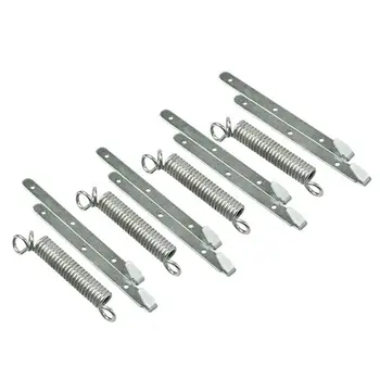 

4pcs Connector Metal Professional Durable Safe Beekeeping Tool Spring Hook Connection Tool Beehive Connector Accessory
