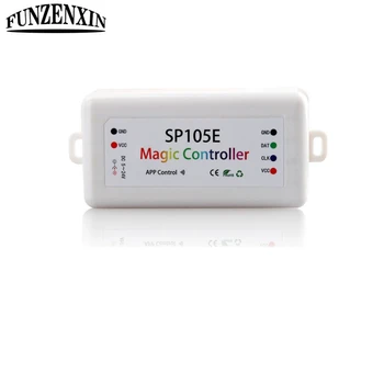 

SP105E SP107E SP108E SP110E Bluetooth Music Controller For WS2811 WS2812 SK6812 Led Strip Light