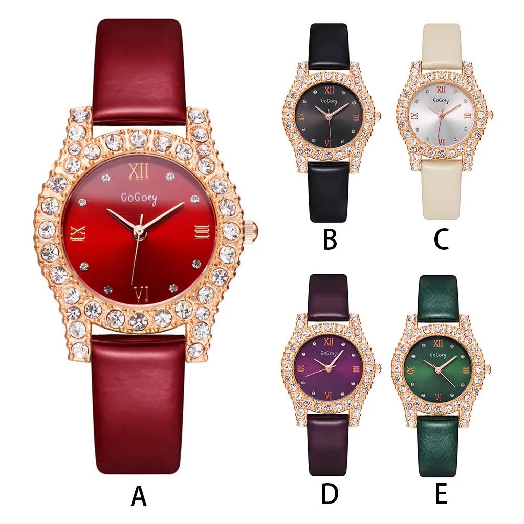 2019 повседневные женские модные часы Montre с кристаллами и бриллиантами аналоговые