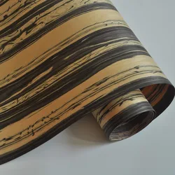 GREENLAND Special Ebony Engineered Wood Veneers size 250x60CM Boat Decking Guitar