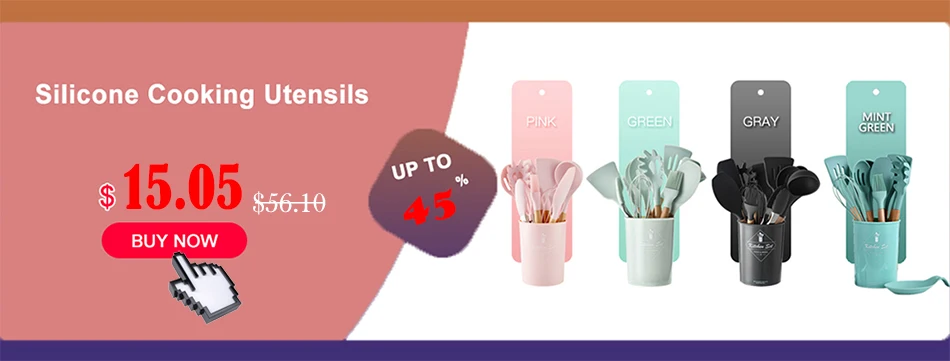 Lesson Silicone cooking utensils