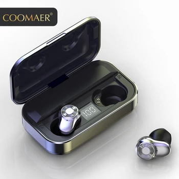 

Tws bluetooth headset 5.0 wireless headset Fingerprint touch hands-free calling IPX5 waterproof noise reduction gaming earphone