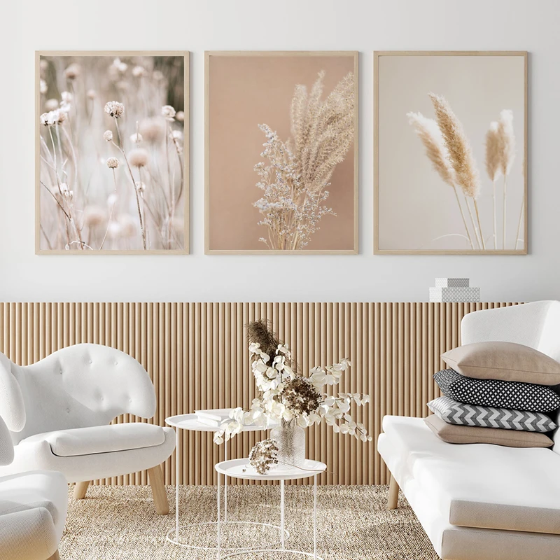 Pampas-Grass-Plants-Nature-Landscape-Painting-Canvas-Prints-Dried-Grass-Modern-Boho-Botanical-Poster-Gallery-Wall (3)