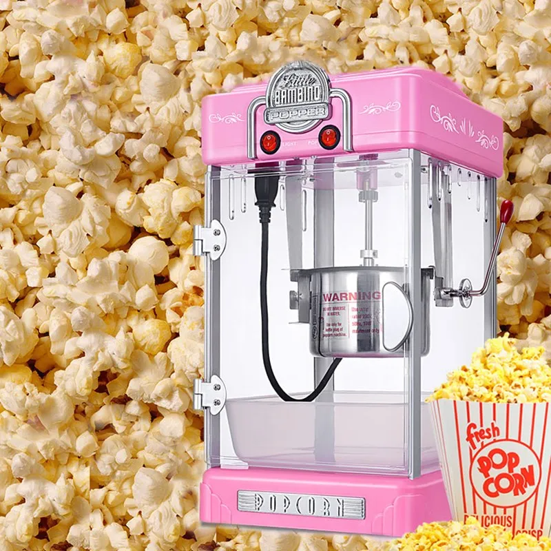 New Commercial Rotary Rocker Popcorn Machine Automatic Operation of Small  Stall Pop Corn Maker Children's Gifts Corn Machine - AliExpress