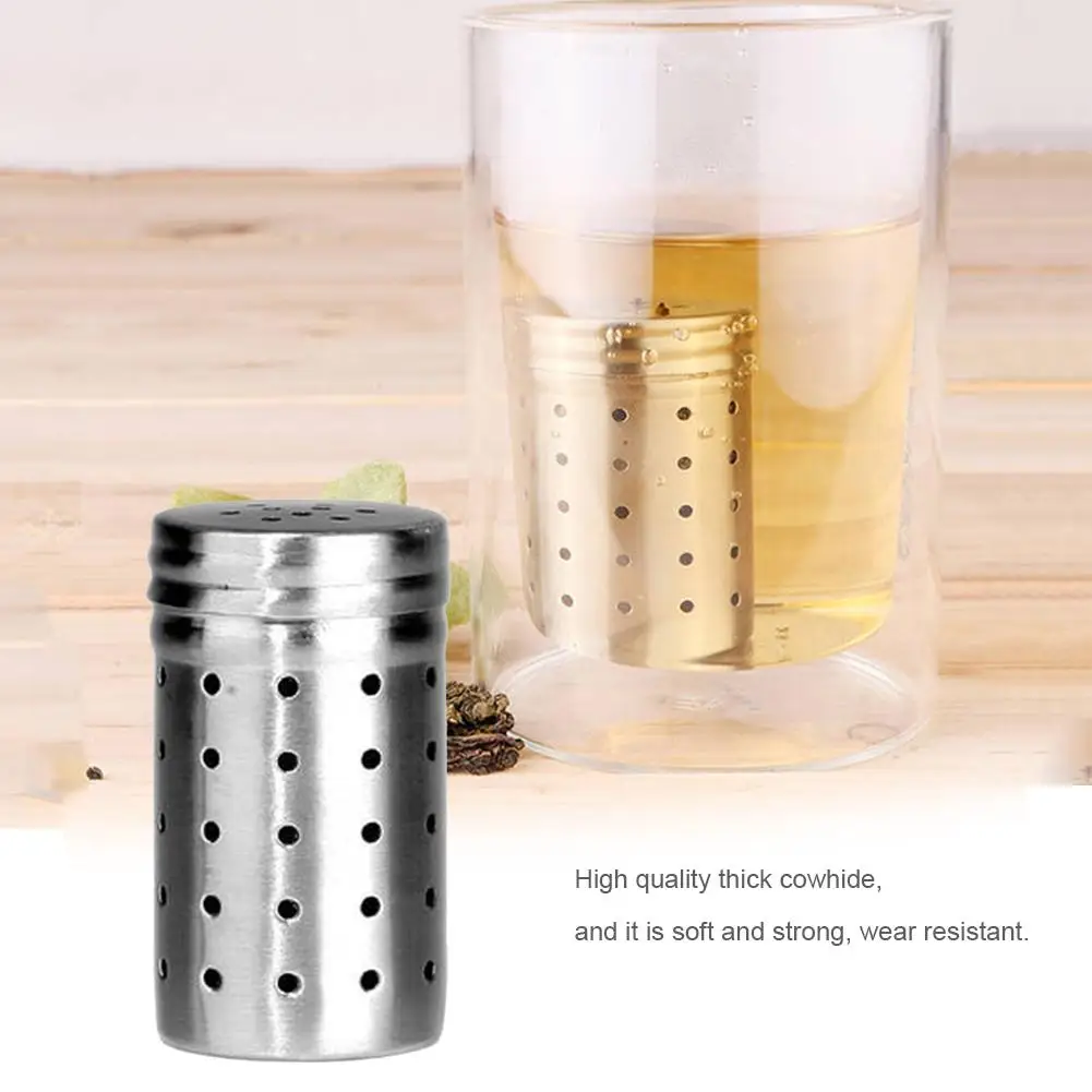 

Stainless Steel Tea Infuser Reusable Strainer Filter For Loose Leaf Tea Kitchen Porous Filtering Tea Tool