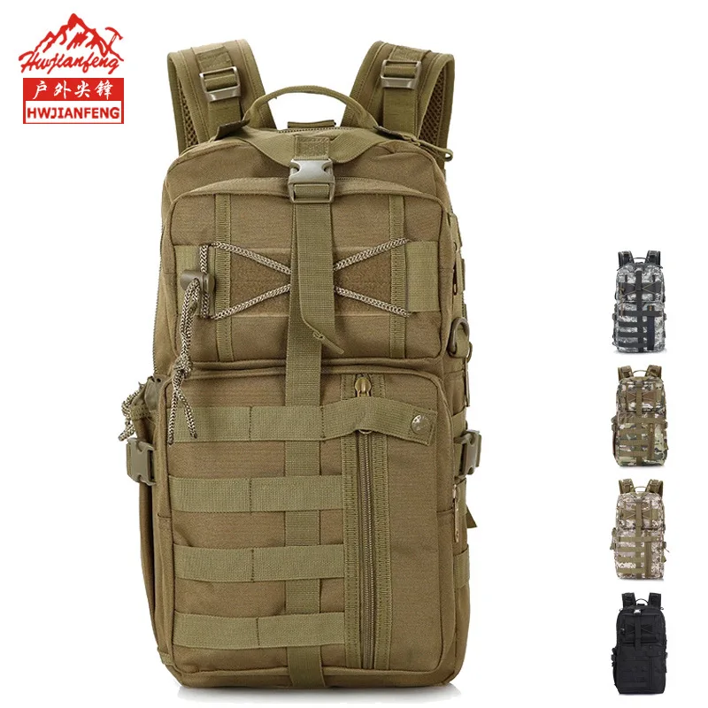Открытый спортивный Многофункциональный камуфляжный рюкзак, армейские вентиляторы, альпинистская походная сумка на плечо, 3 P, тактический