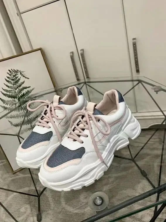 Женская обувь; розовые массивные кроссовки; женская обувь на платформе; zapatos De Mujer; повседневная женская обувь