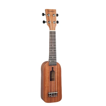 

NAOMI Soprano Ukulele Ukelele Hawaii Guitar Mahogany 12 Frets Ukulele Bottle Type Ukulele 4 String Guitar