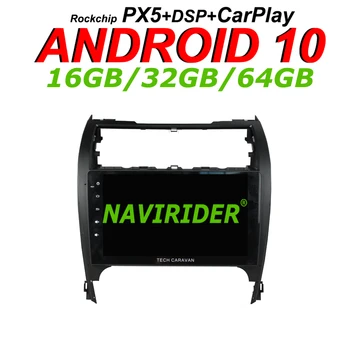 

Navirider GPS navigation For TOYOTA CAMRY 2012-2017 full touch Car android 10 8core 64gb rom radio bluetooth player stereo