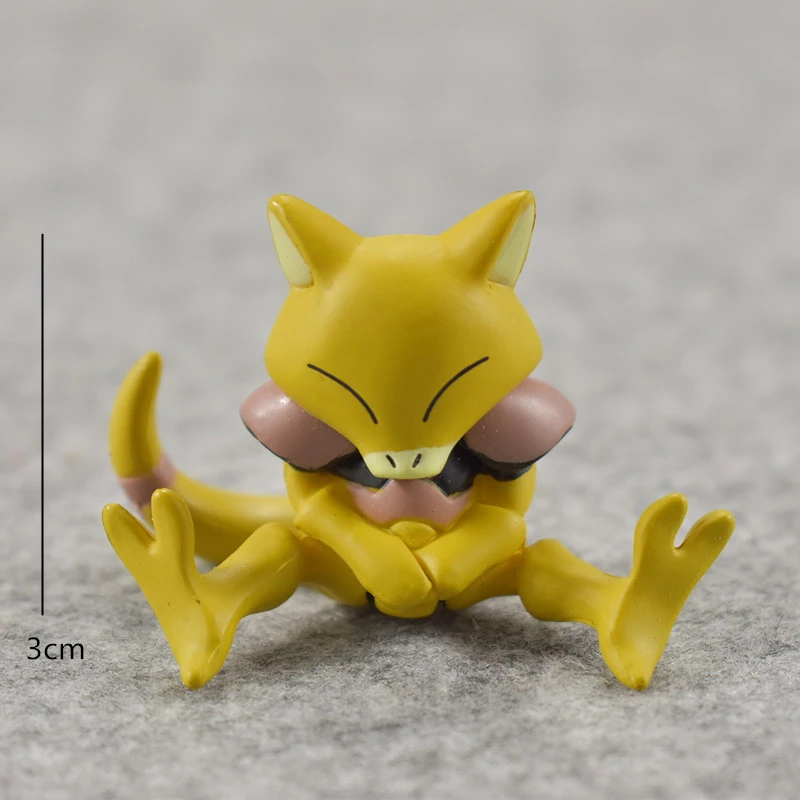 gi joe toys Pokemon Toys Tiny Figure Pikachu Charmander Bulbasaur Squirtle Vulpix Popplio Abra Rockruff Chespin Pvc Figure Meowth Toys Gift iron man toys Action & Toy Figures