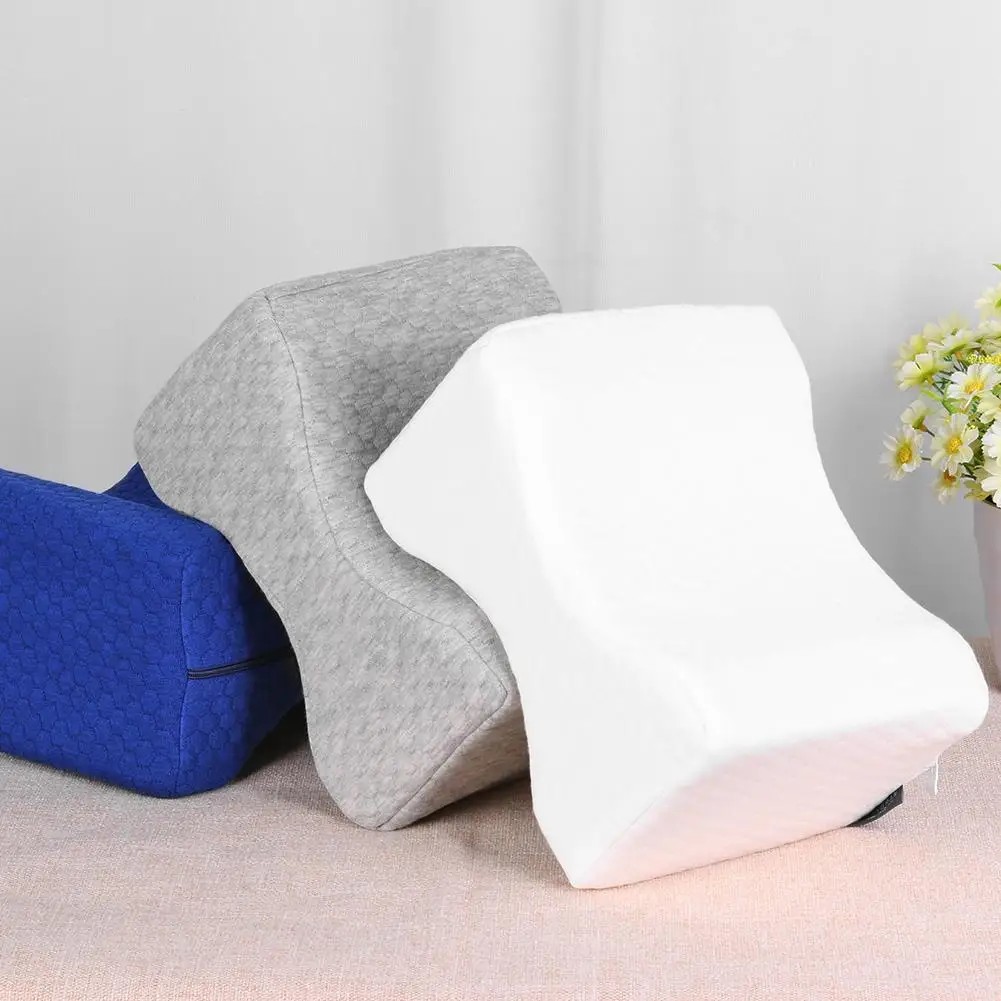 Memory Foam Leg Pillow Thigh Leg Pad Zipper Cushion Home Textile for