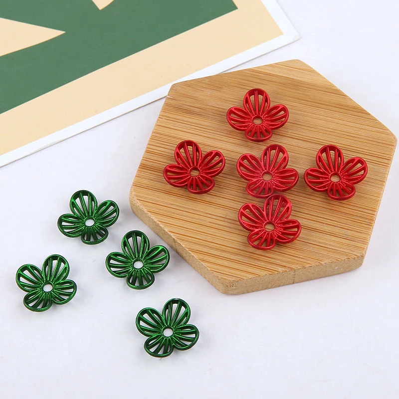 

10 Pcs korean style 2018 alloy matte spray paint matte flowers pistil statement earings for girls material jewelry accessories