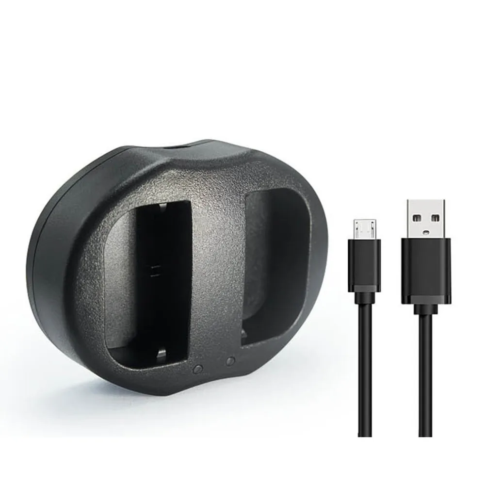 LP-E6 сменная батарея умный светодиодный двойной USB зарядное устройство для Canon LP-E6/LP-E6N и Canon EOS 5D Mark II/III, 5DS, 5DS R, 6D, 7D, 7D