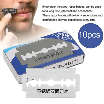 

100 Blades Stainless Steel Razor Blade Double Edge Safety Men Beard Shaving Tool for Old-fashioned shaver