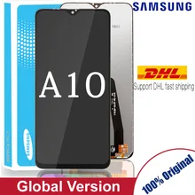 Original 6.2" LCD for SAMSUNG Galaxy A10 A105 A105F SM A105F LCD Display Screen Digitizer Assembly Service pack