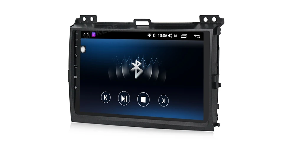 9853 HD Android 9,0 автомобильный DVD gps для Toyota Prado 120 2002-2009 Авторадио gps автомобильный Радио gps центральный мультимедийный в тире головное устройство