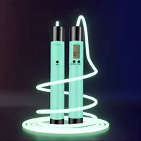 Night Luminous Rope Skipping Home Exercise Fitness Equipment Outdoor Fluorescent Jump Skipping Rope Training Sports Supplies 1