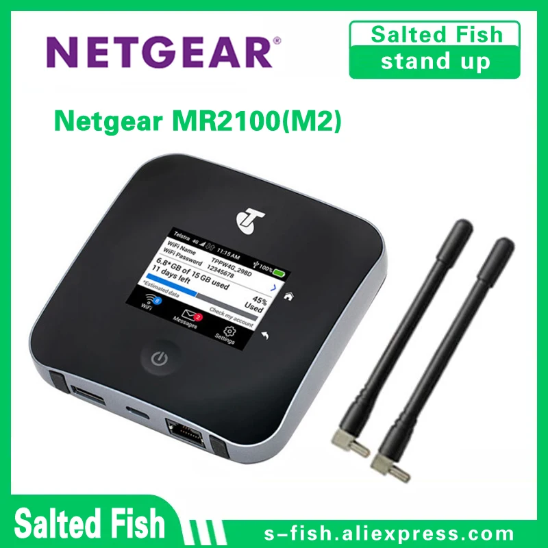 90% New Unlocked Netgear Nighthawk M2 MR2100 cat20 2gb speed 4GX Gigabit 5G 4G Mobile network Ethernet cpe 5g router 4g rj45 | Компьютеры