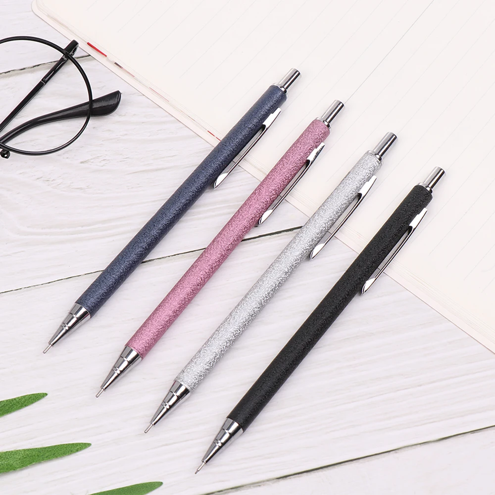 

2020 Hot 0.5 / 0.7mm Iron Metal Mechanical Automatic Pencil Graphite Leads Sketch Drawing Painting Tool Student Stationery Set