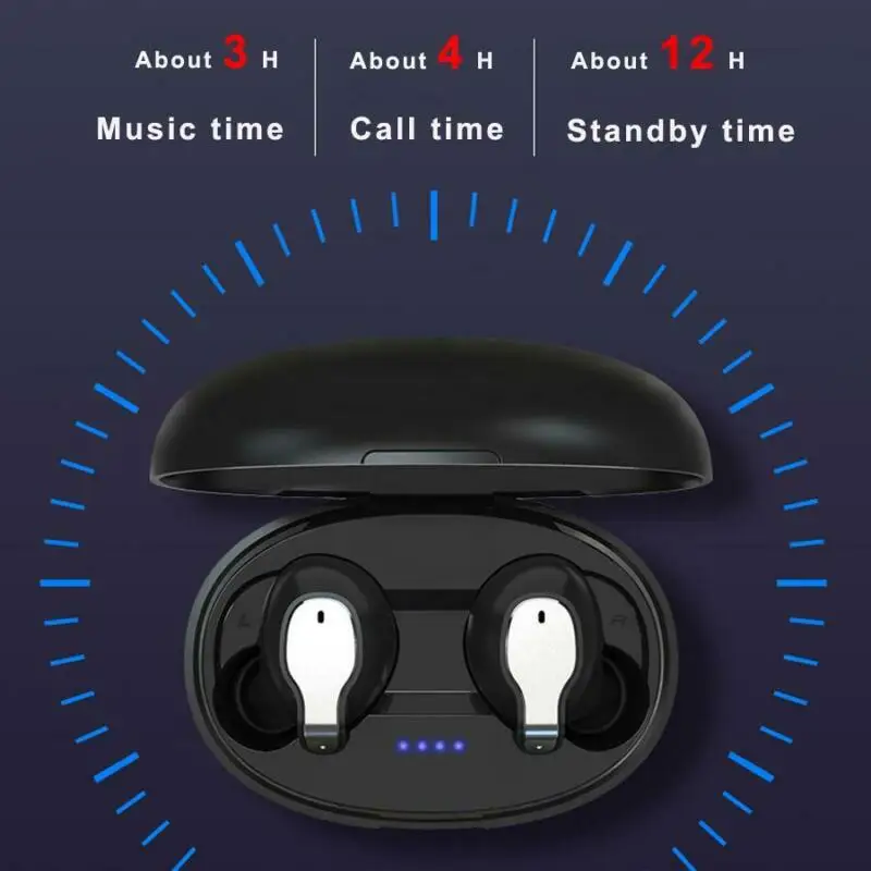 TWS Bluetooth 5 0 Headset Twins Wireless Headphone Stereo Earphones Mini Earbuds Mic Charging Box Sport Headset For Smart Phone