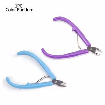 

New 1PC DIY Diagonal Pliers Wire Side Flush Cutter Cutting Electric Shears Pliers colro random