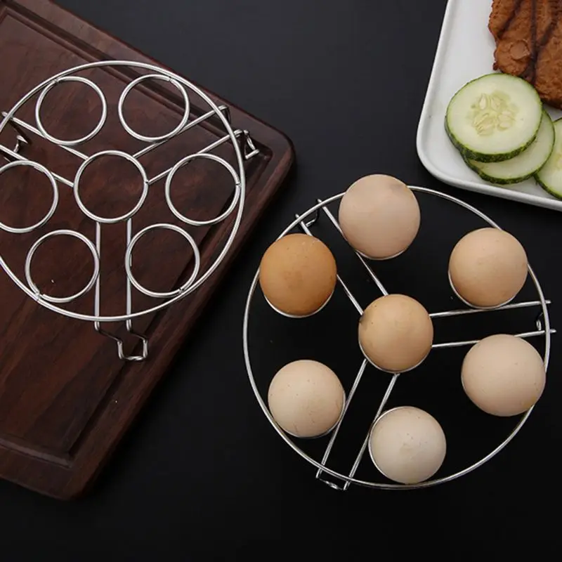 

Multi-purpose stackable egg steamer rack tripod, anti-scalding transfer clip, for instant pot accessories